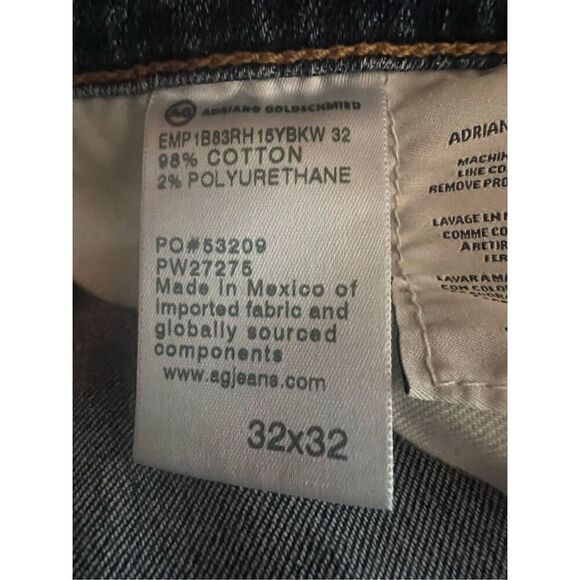 AG Adriano Goldschmied Women's Farrah Boot Cut Jeans Blue Size 32x32 NWOT - Picture 9 of 11